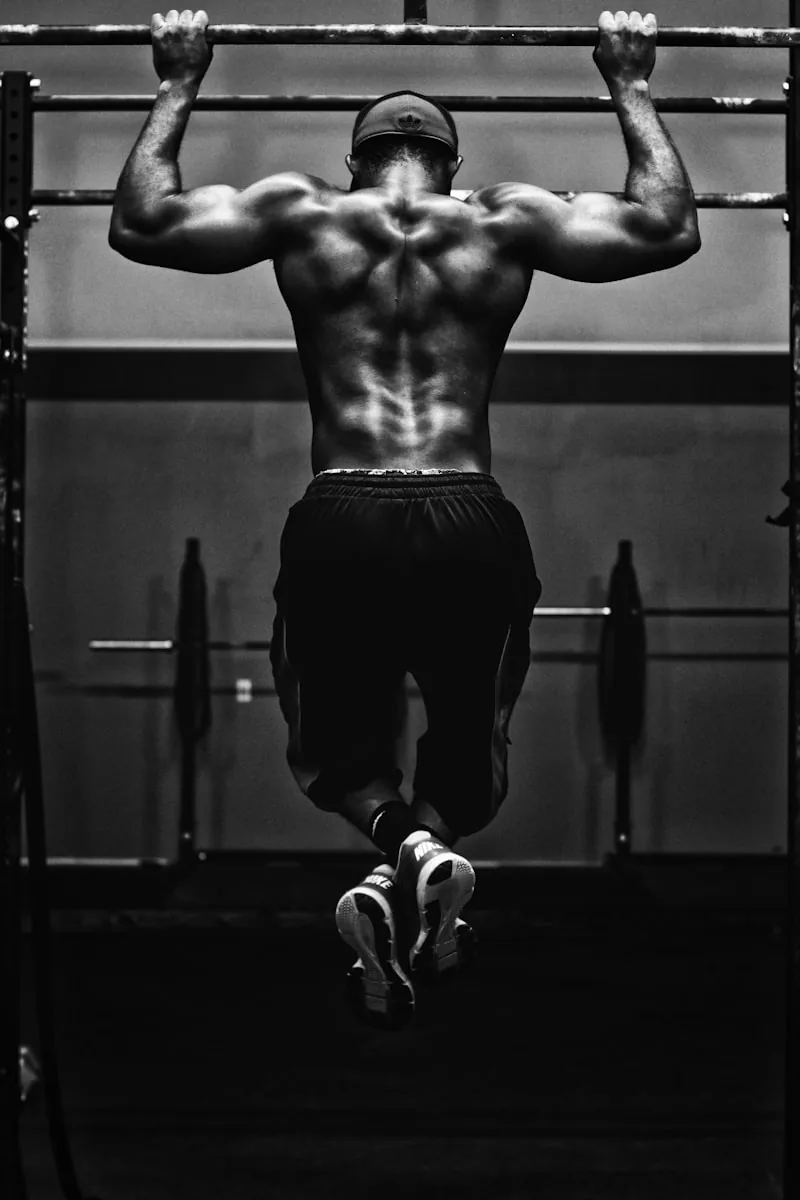 Member after muscle-building transformation
